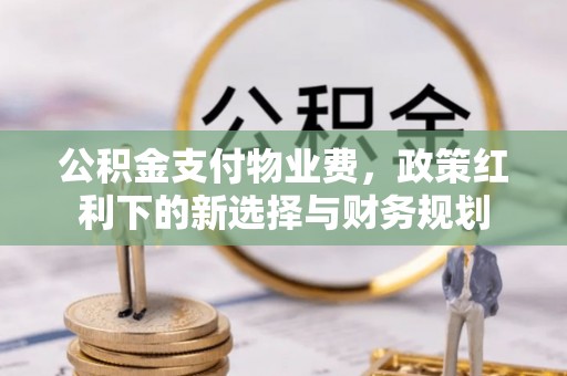 西峰公积金支付物业费，政策红利下的新选择与财务规划