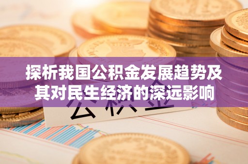 西峰探析我国公积金发展趋势及其对民生经济的深远影响